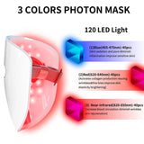 LED LED LED LED RED SVĚTLA MASKA MASKA ANGIAGING, kolagen zvyšování snižování vrásek