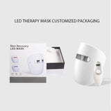 LED LED LED LED RED SVĚTLA MASKA MASKA ANGIAGING, kolagen zvyšování snižování vrásek