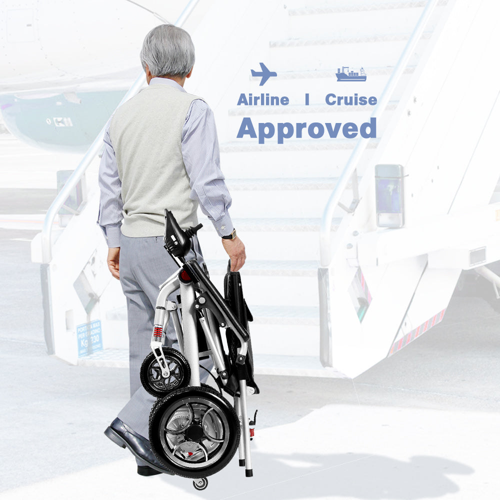 Welzo Pulse – Smart Remote Control Folding Electric Wheelchair