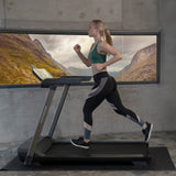 Cinta de correr sin motores curvos de Airrunner - Caminio de gimnasio Techno Use Life FitnessPro