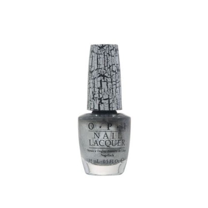 Opi Nail Polish Lacquer Nl E62 Silver Shatter 15ml