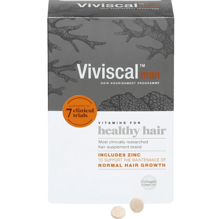 Viviscal Man Vitamins For Healthy Hair Tablets Pack of 60 - welzo