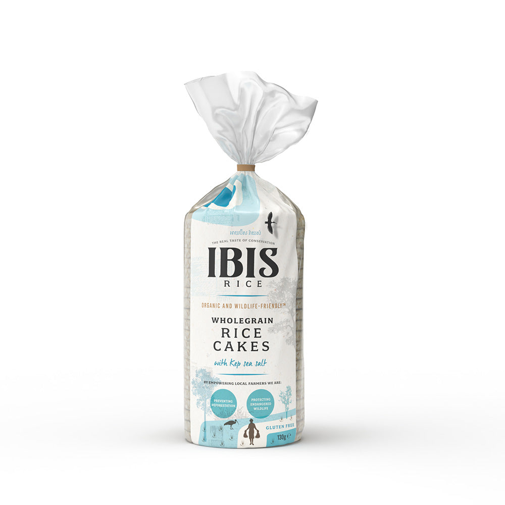 Organic Rice Cakes Salted 130g, Ibis Rice