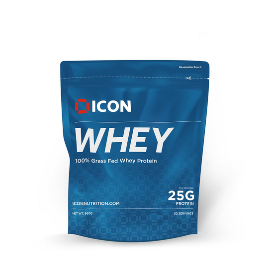 ICON Nutrition 100% Whey Protein 960g Cinnamon Vanilla Swirl