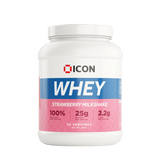 ICON Nutrition 100% Whey Protein 960g Strawberry Milkshake