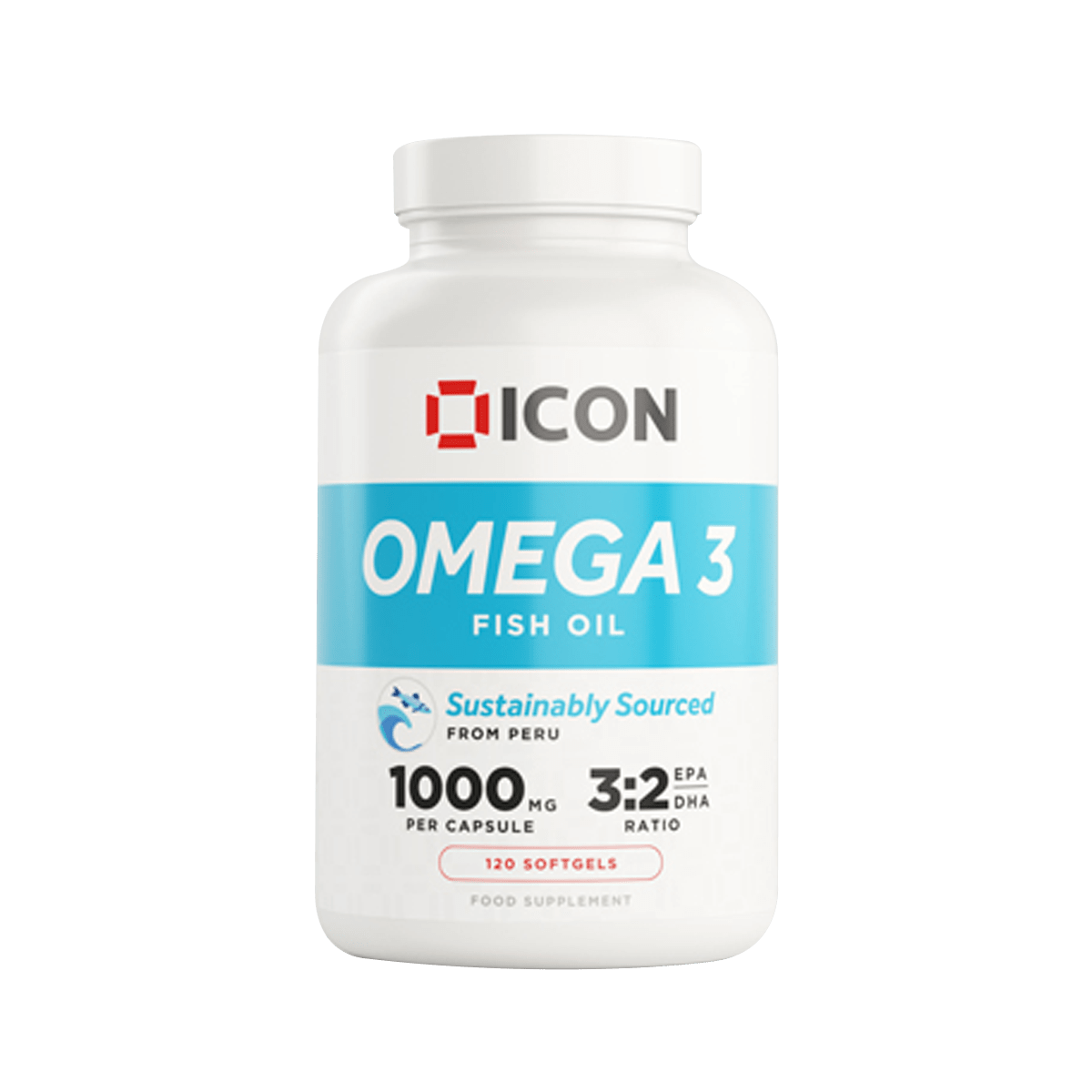 ICON Nutrition Omega 3 120 Caps