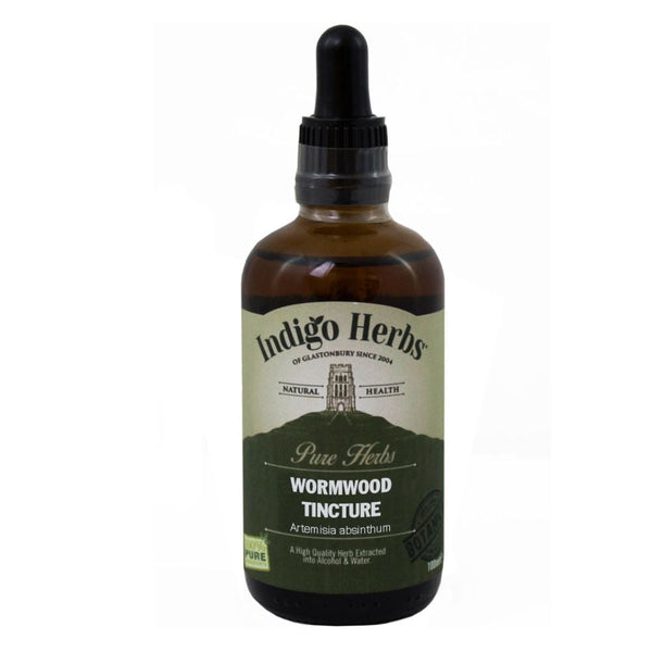 Indigo Herbs Wormwood Tincture 100ml, Indigo Herbs