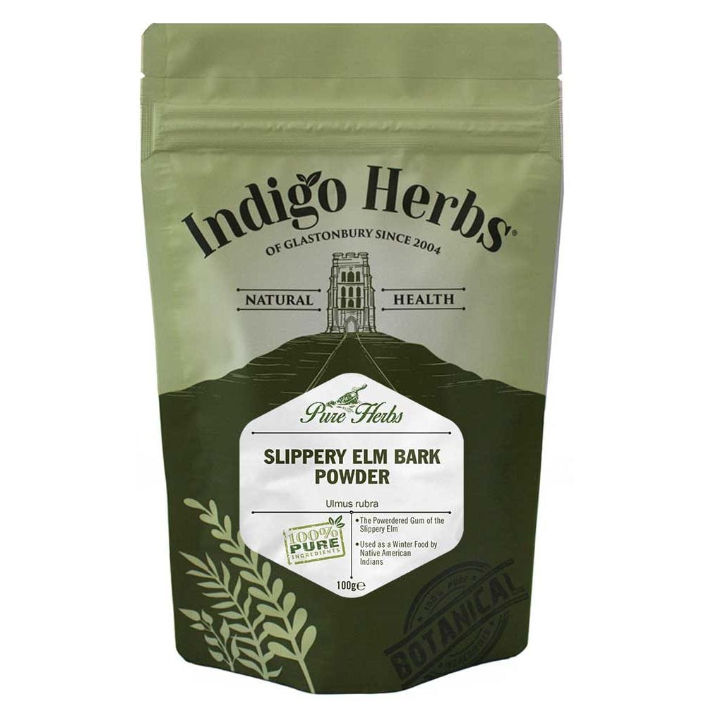 Slippery Elm Powder 100g, Indigo Herbs