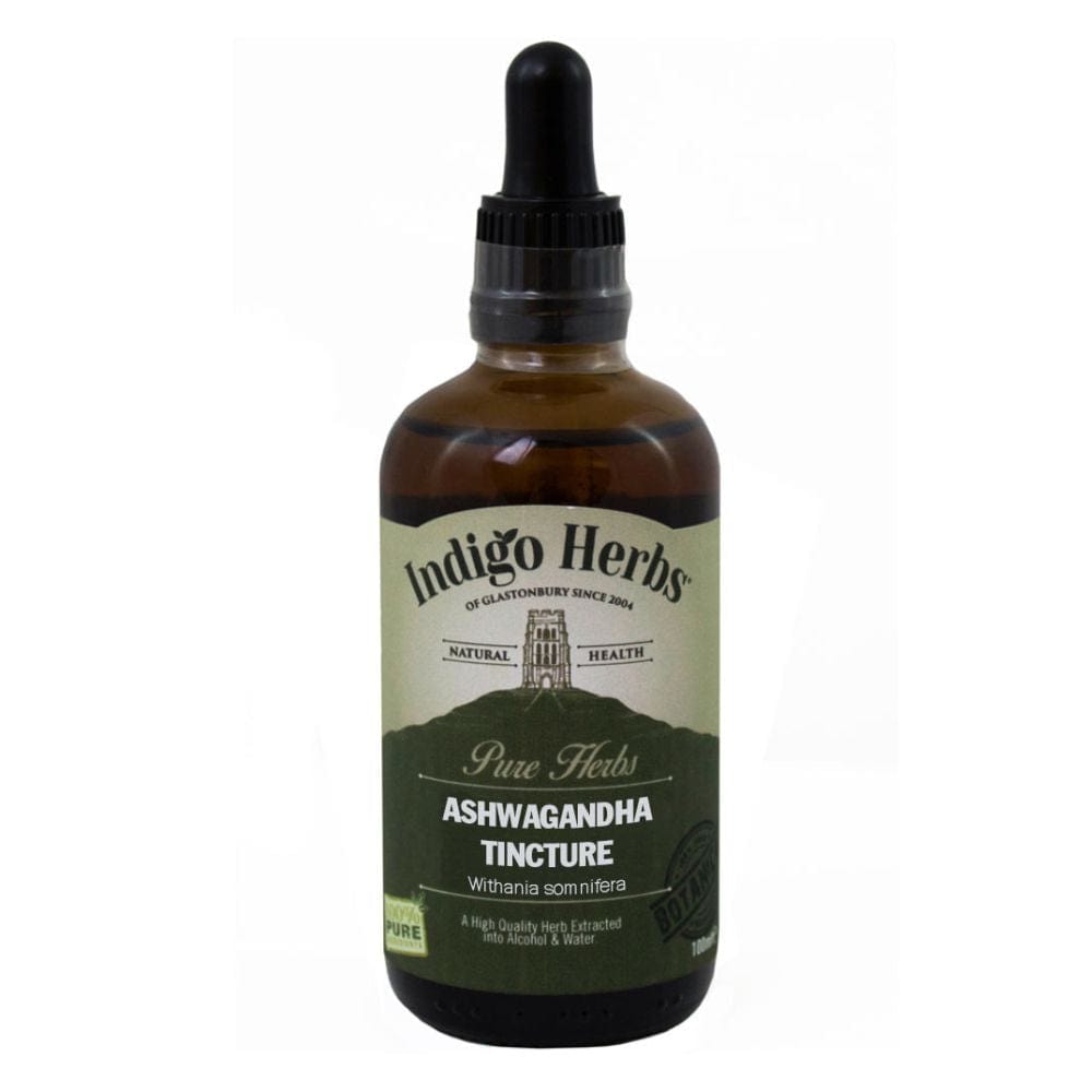 Indigo Herbs Ashwagandha Tincture 100ml, Indigo Herbs