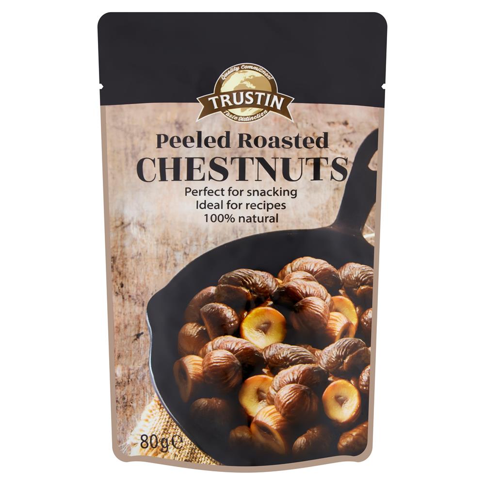 Peeled Roasted Chestnuts 80g, International Favourites