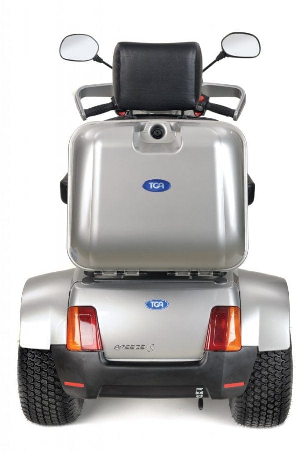 Breeze S4 GT Mobility Scooter - 8 mph, pneus tout-terrain, portée de 34 milles