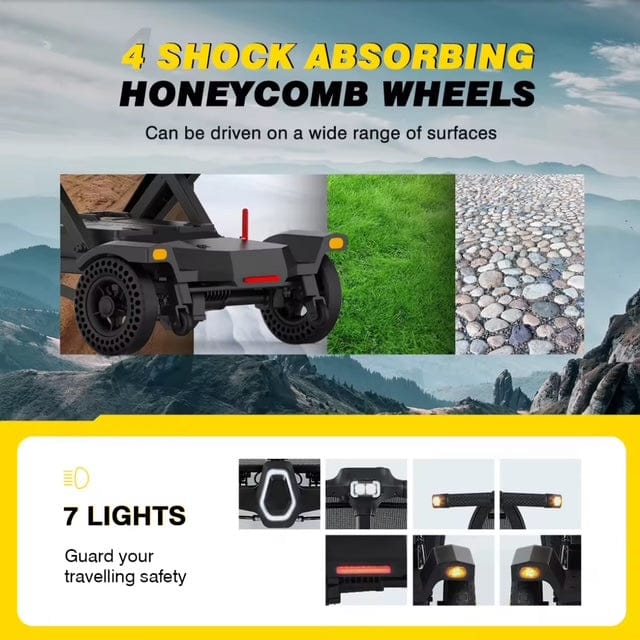 Welzo Veloce Auto automatic folding mobility scooter