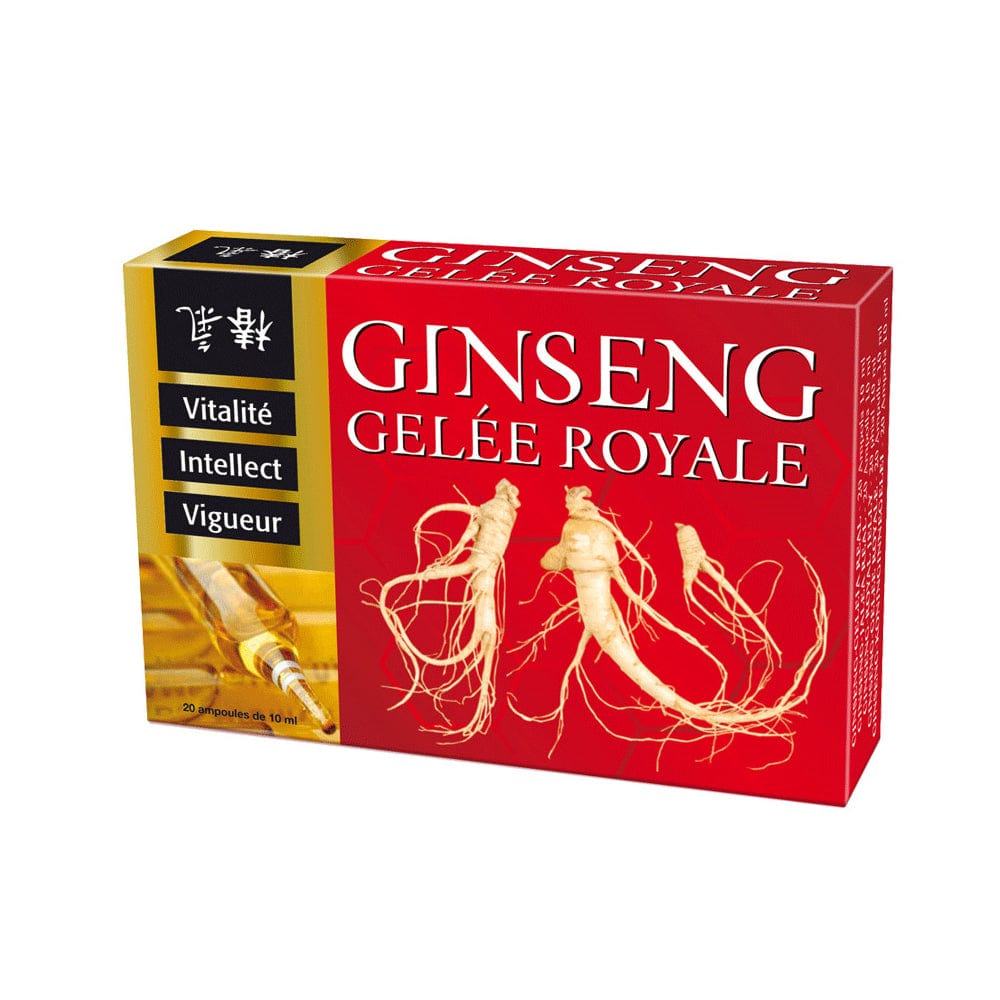 Ginseng + Royal jelly vials 20's, Ineldea