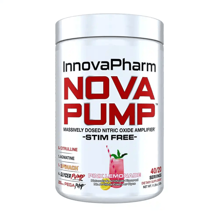 Innovapharm NovaPumpp 320g Pink Lemonade