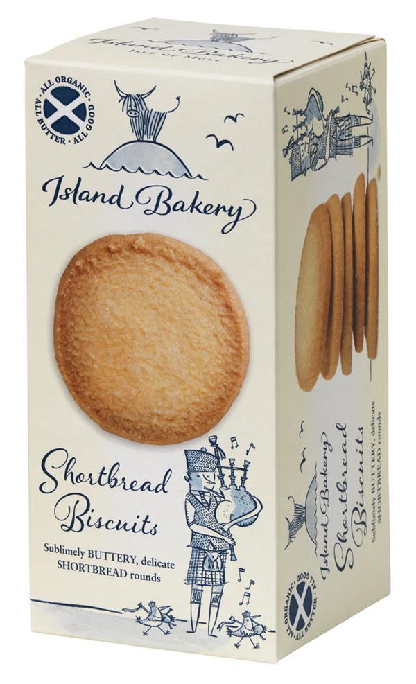 Organic Shortbread 125g, Island Bakery