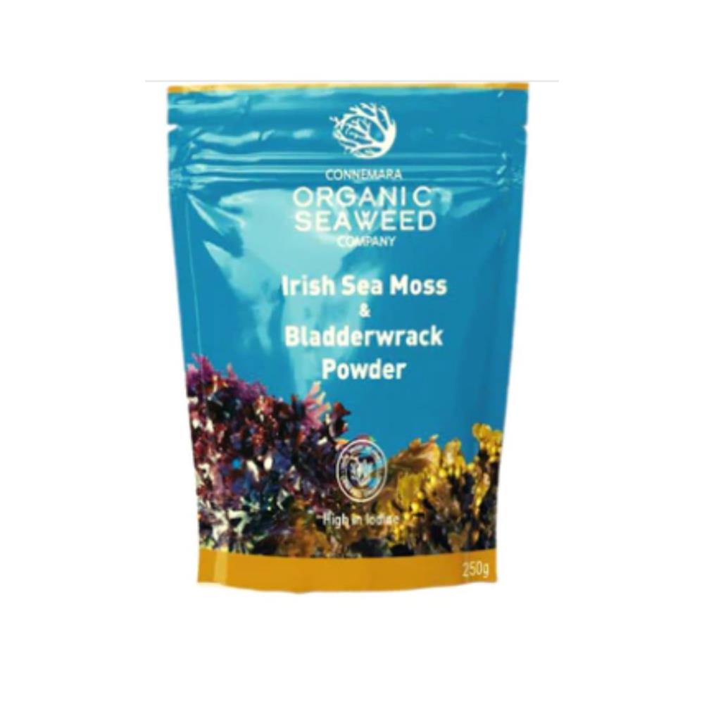 Sea Moss and Bladderwrack Seaweed Supplement. 250g, Irish Sea Moss