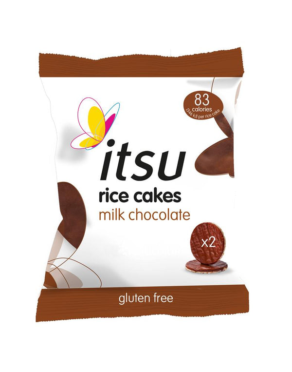 Milk Chocolate Rice Cakes 34g, Itsu