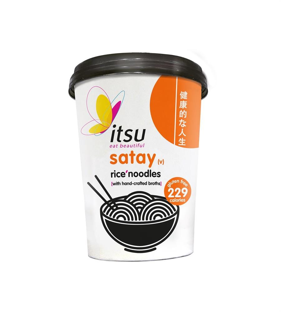 Satay Noodle Cup 63g, Itsu