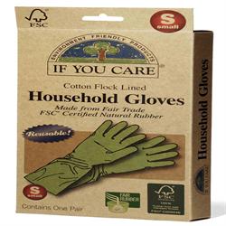 FSC FT Rubber Gloves Small - 1 Pair, If You Care