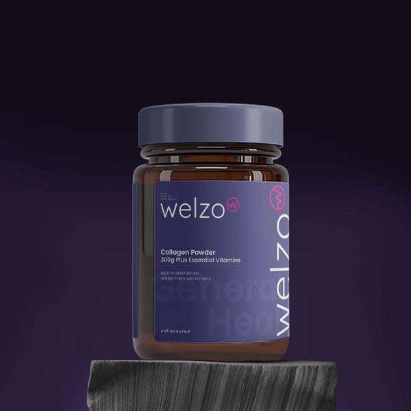 Welzo Collagen Powder 300g Plus Essential Vitamins - Unflavoured