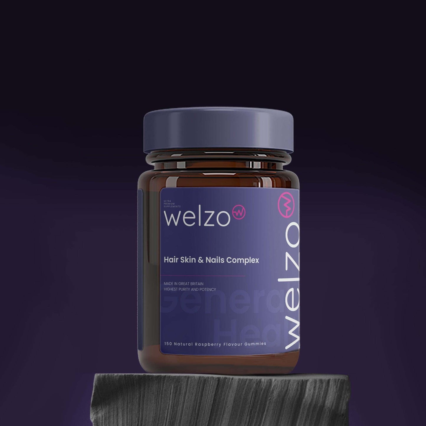 Welzo Hair Skin & Nails Complex 90 Vegan Collagen Capsules