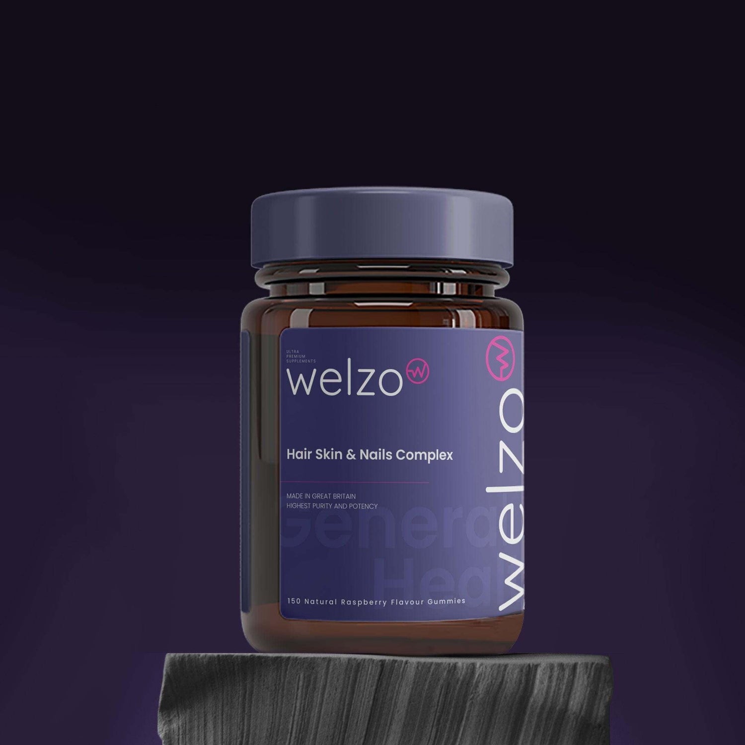 Welzo Hair Skin & Nails Complex 90 Vegan Collagen Capsules