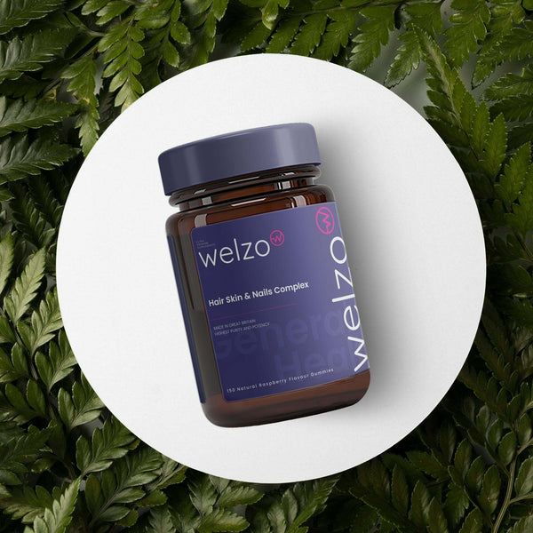 Welzo Hair Skin & Nails Complex 90 Vegan Collagen Capsules