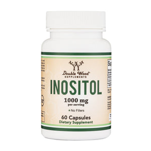 Double Wood Inositol (myo-Inositol) - 60 x 500 mg capsules - Welzo