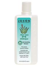 Organic Aloe Vera 84% Shampoo 473ml, Jason Bodycare