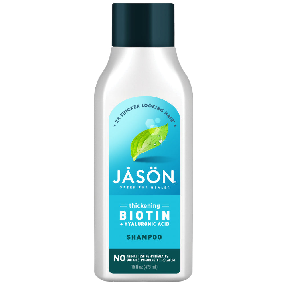 Organic Biotin Shampoo 473ml, Jason Bodycare