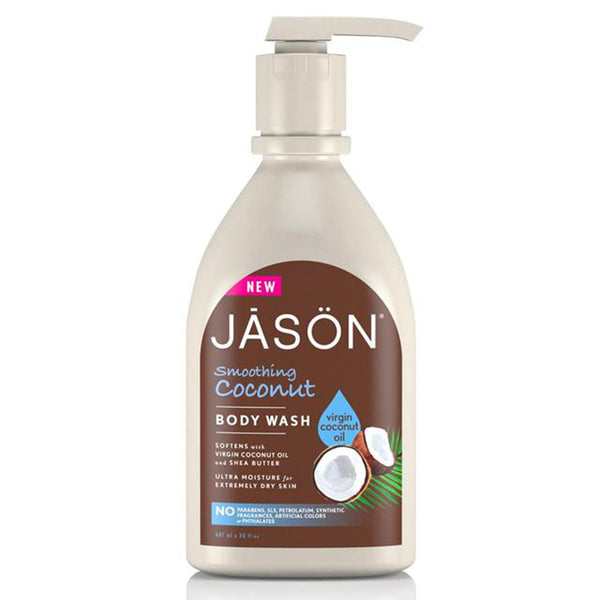 Coconut Body Wash 887ml, Jason Bodycare