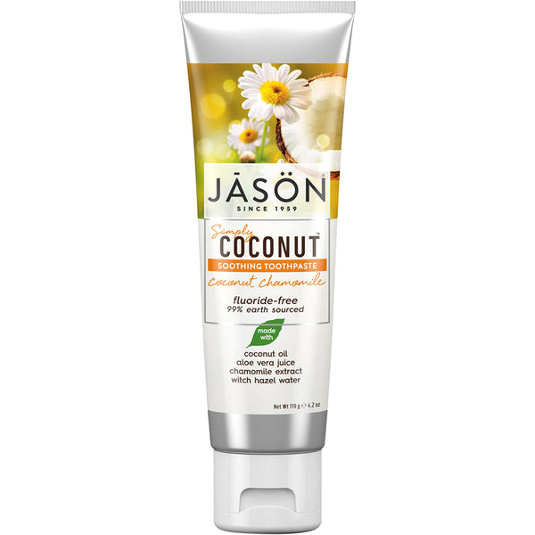 Chamomile Sensitive Toothpaste 119g, Jason Bodycare