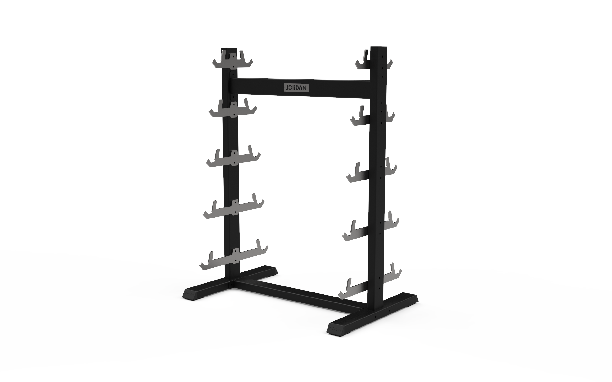 JORDAN Barbell Rack (10 Bar) - Black - Welzo