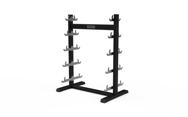 JORDAN Barbell Rack (10 Bar) - Black - Welzo