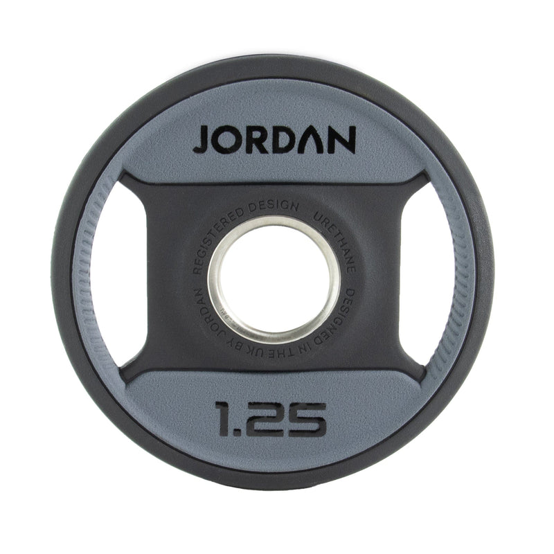 JORDAN 1.25kg Urethane Dual Grip Olympic Plate - Welzo