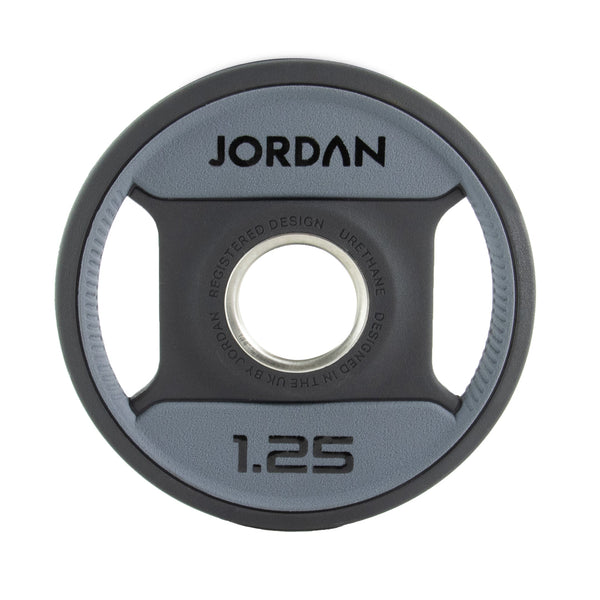 JORDAN 400kg Urethane Dual Grip Olympic Plate Set - Welzo