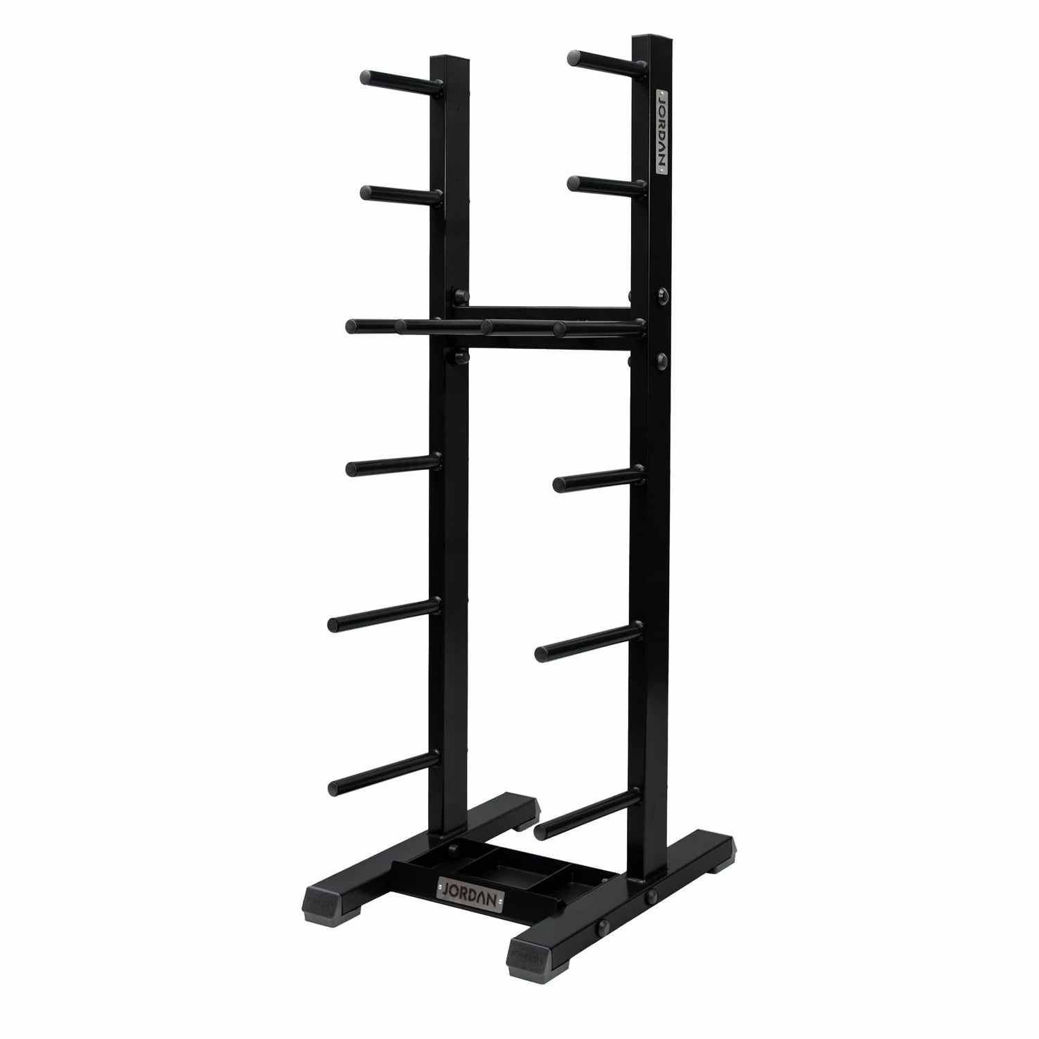 JORDAN Studio Barbell Rack 12 Sets - Black - Welzo