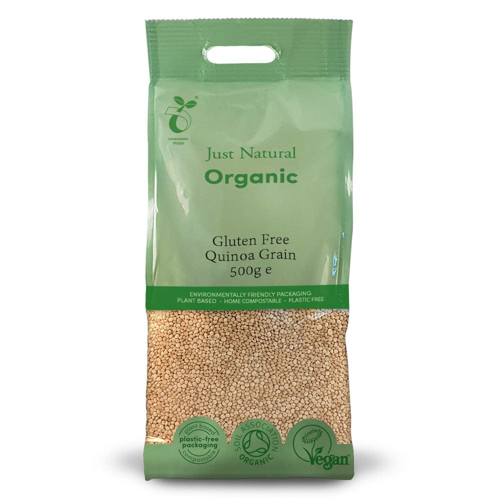 Organic Gluten Free Quinoa Grain 500g, Just Gluten Free