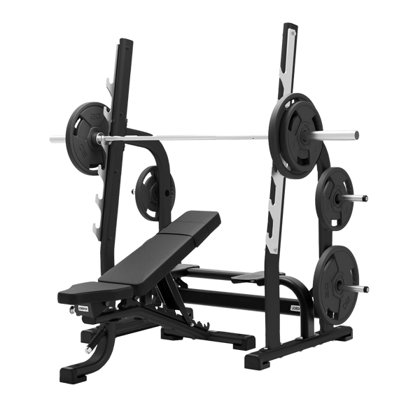 JORDAN Olympic Adjustable Multi Bench - Grey - Welzo