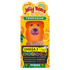 Jelly Bears Vitamin Fruit Bear Gummies Orange flavour with Omeg, Jelly Bears