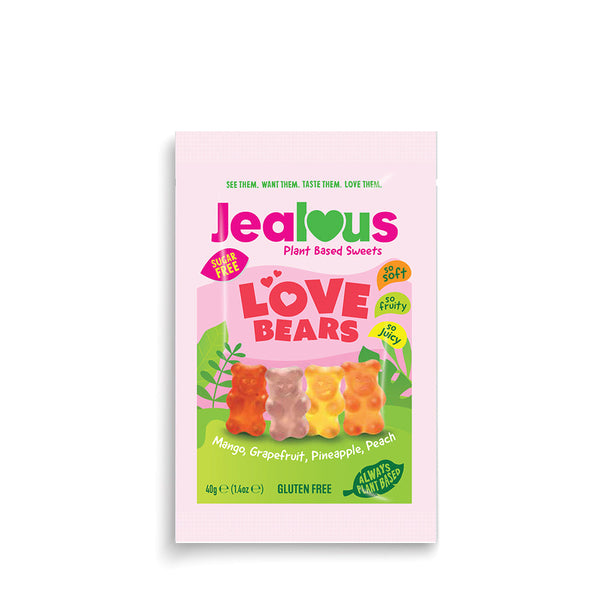 Love Bears Plant Based Sweets 40g, Jealous Sweets