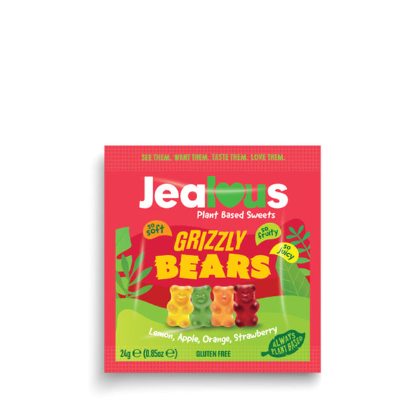 Grizzly Bears Plant Based Sweets 24g, Jealous Sweets