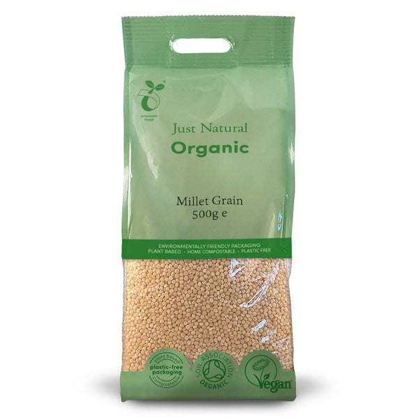 Organic Millet Grain 500g, Just Natural Organic