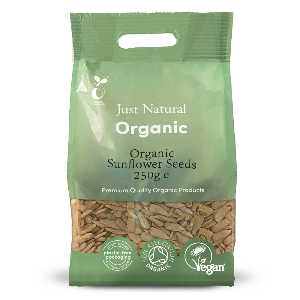 Organic Sunflower Seeds 250g, Just Natural Organic