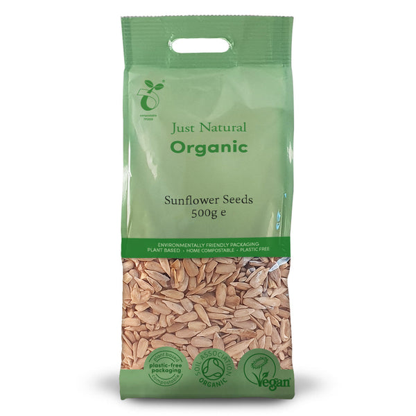 Organic Sunflower Seeds 500g, Just Natural Organic