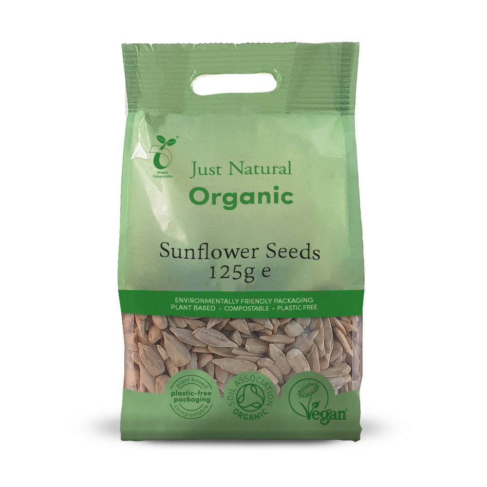 Organic Sunflower Seeds 125g, Just Natural Organic