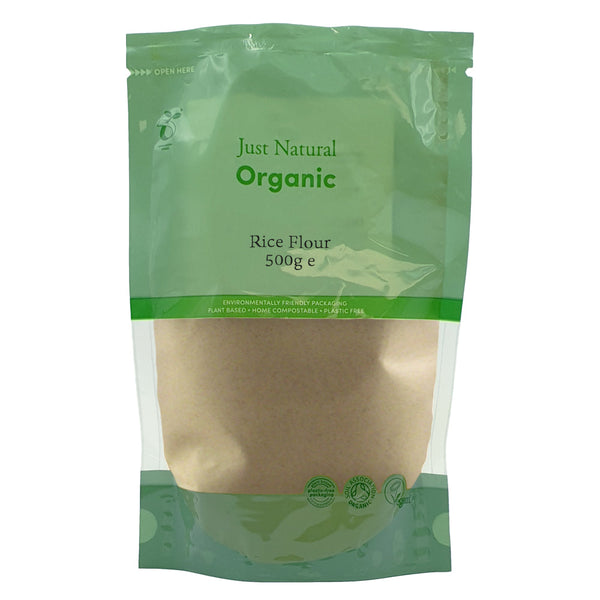 Organic Rice Flour 500g, Just Natural Organic