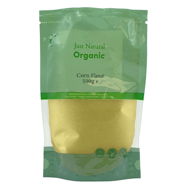 Organic Corn Flour 500g, Just Natural Organic