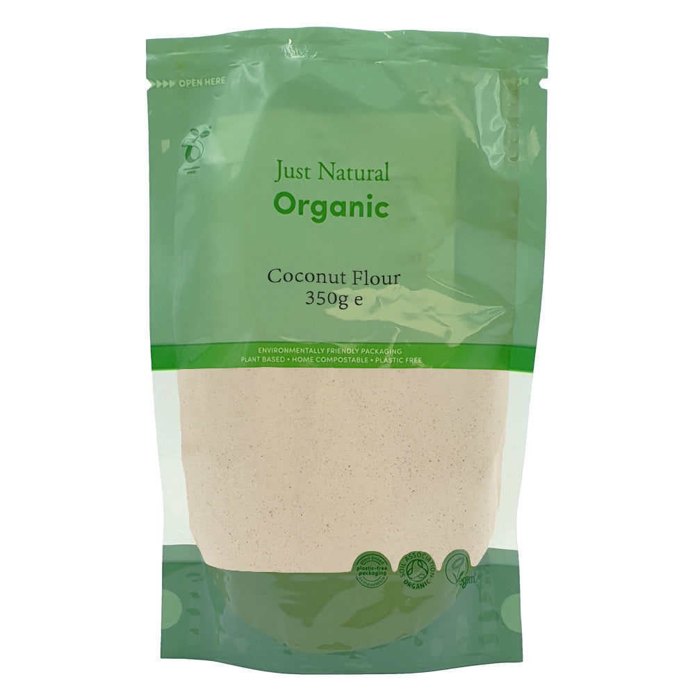 Organic Coconut Flour 350g, Just Natural Organic