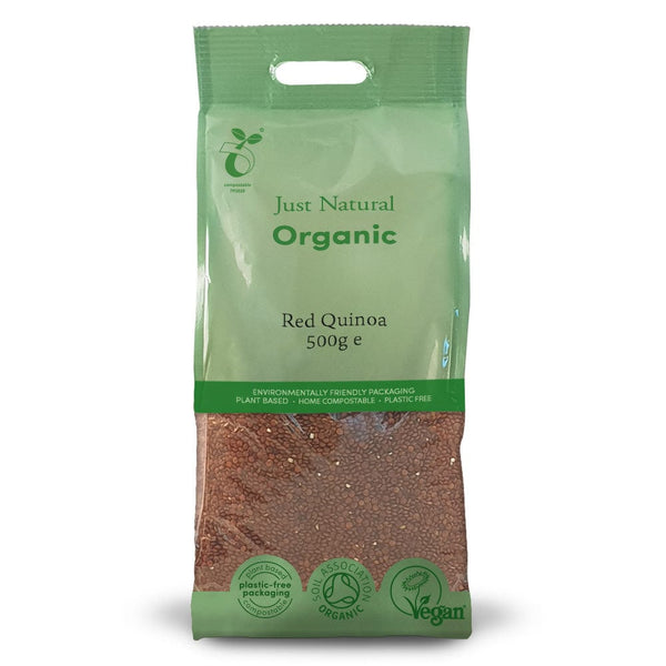 Organic Red Quinoa 500g, Just Natural Organic